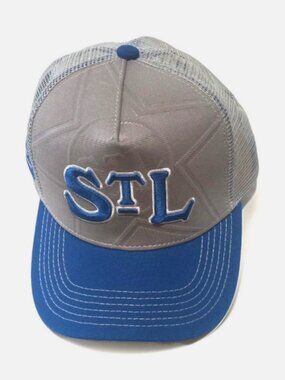 St. Louis Cardinals Budweiser Edition Hat Cap Strap Back Blue/Gray MLB Baseball